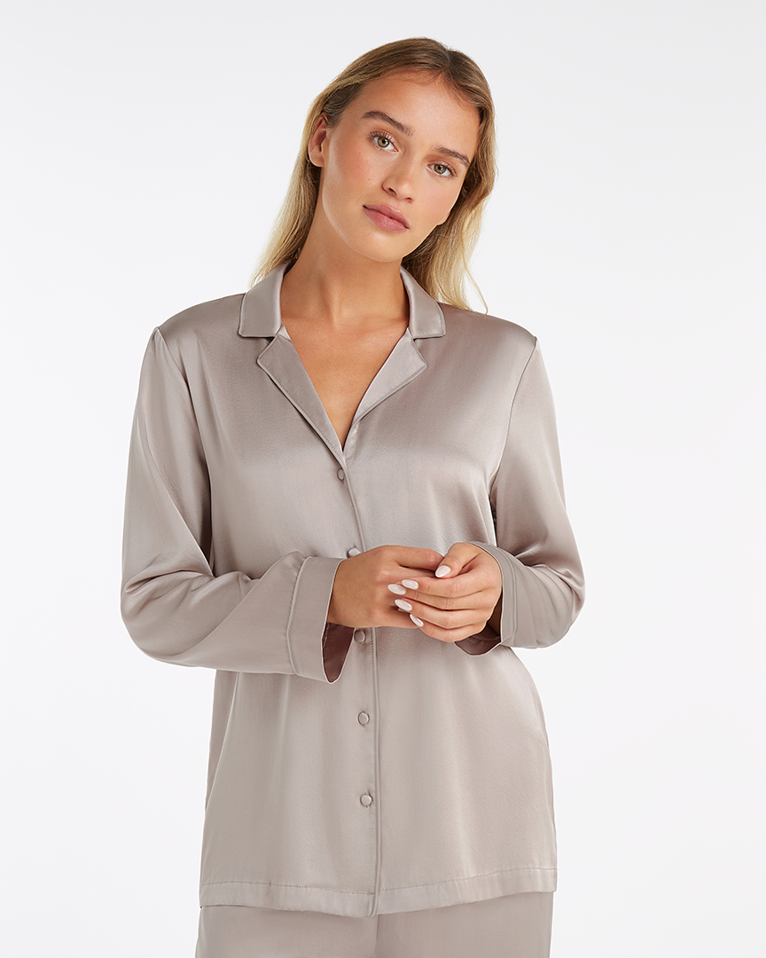Soiré Sable Silk Pyjama Set